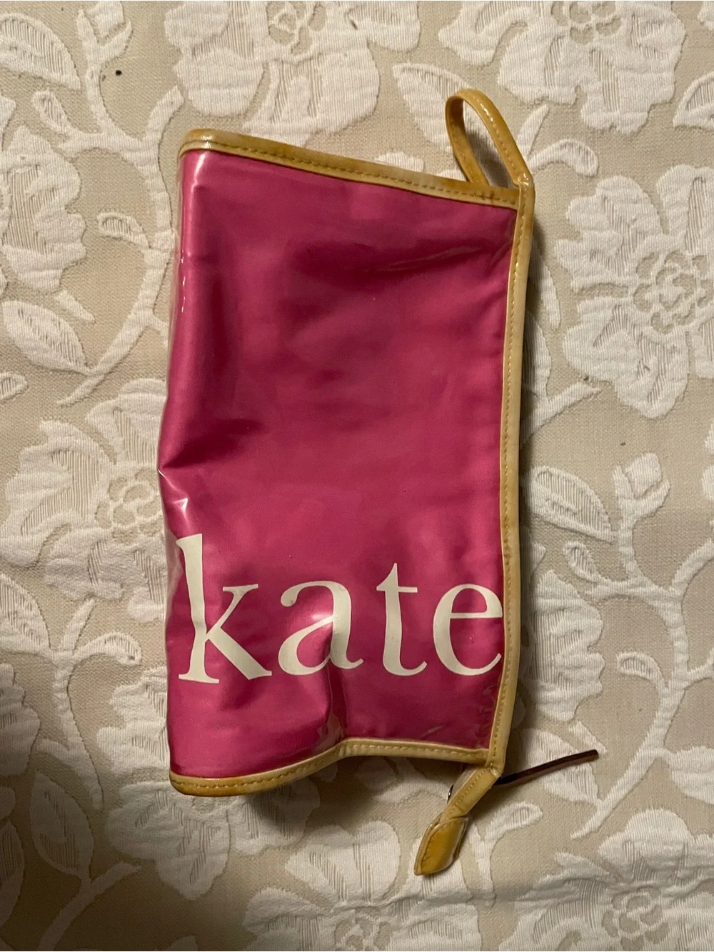 Spade Kids Pink Zip Pouch